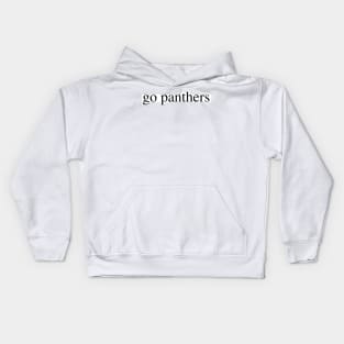 go panthers Kids Hoodie